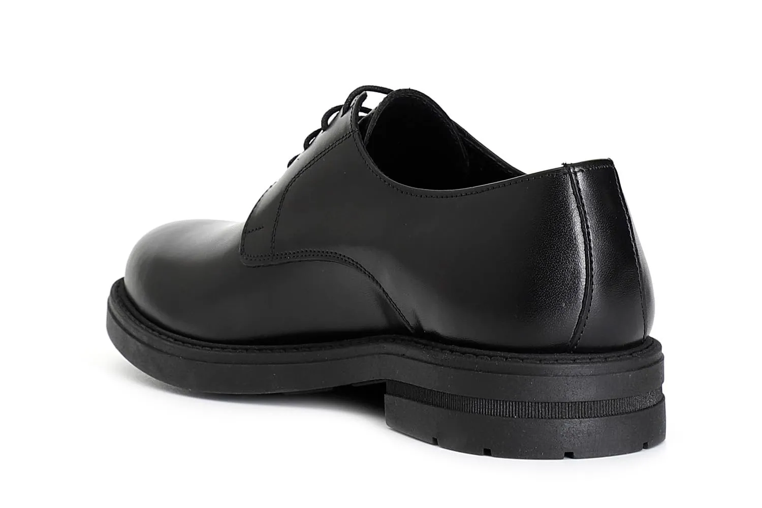 CafèNoir Derby Uomo Pelle Nera Stringata
