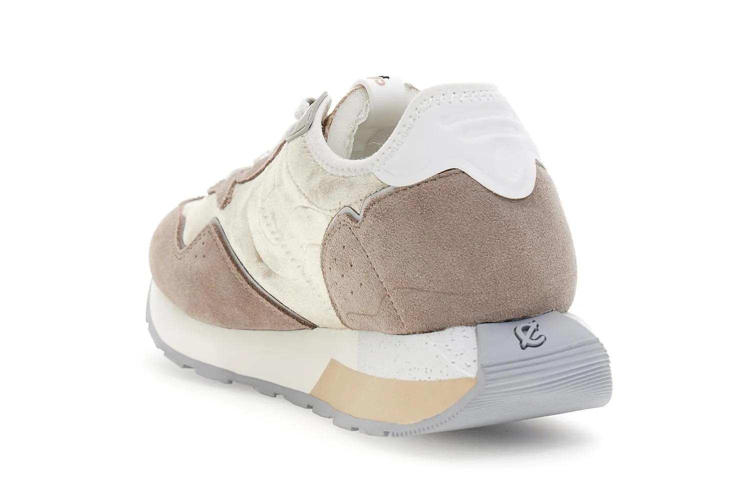 CafèNoir Running Velluto Sneakers Multi Taupe Suede