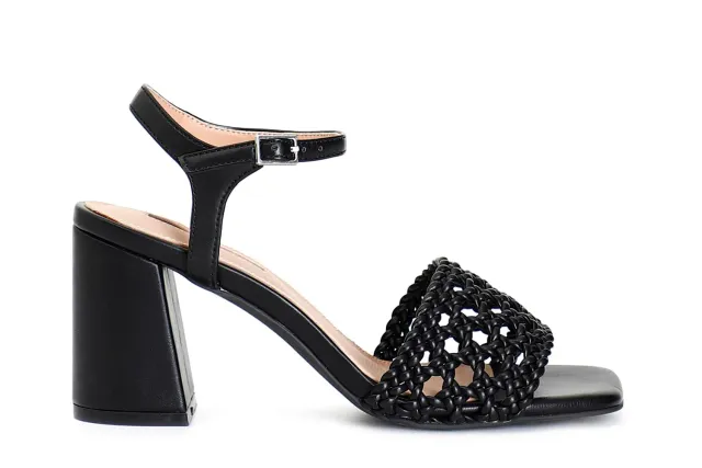 CafèNoir Sandali Tomaia Traforata Donna Tacco 8,3 cm