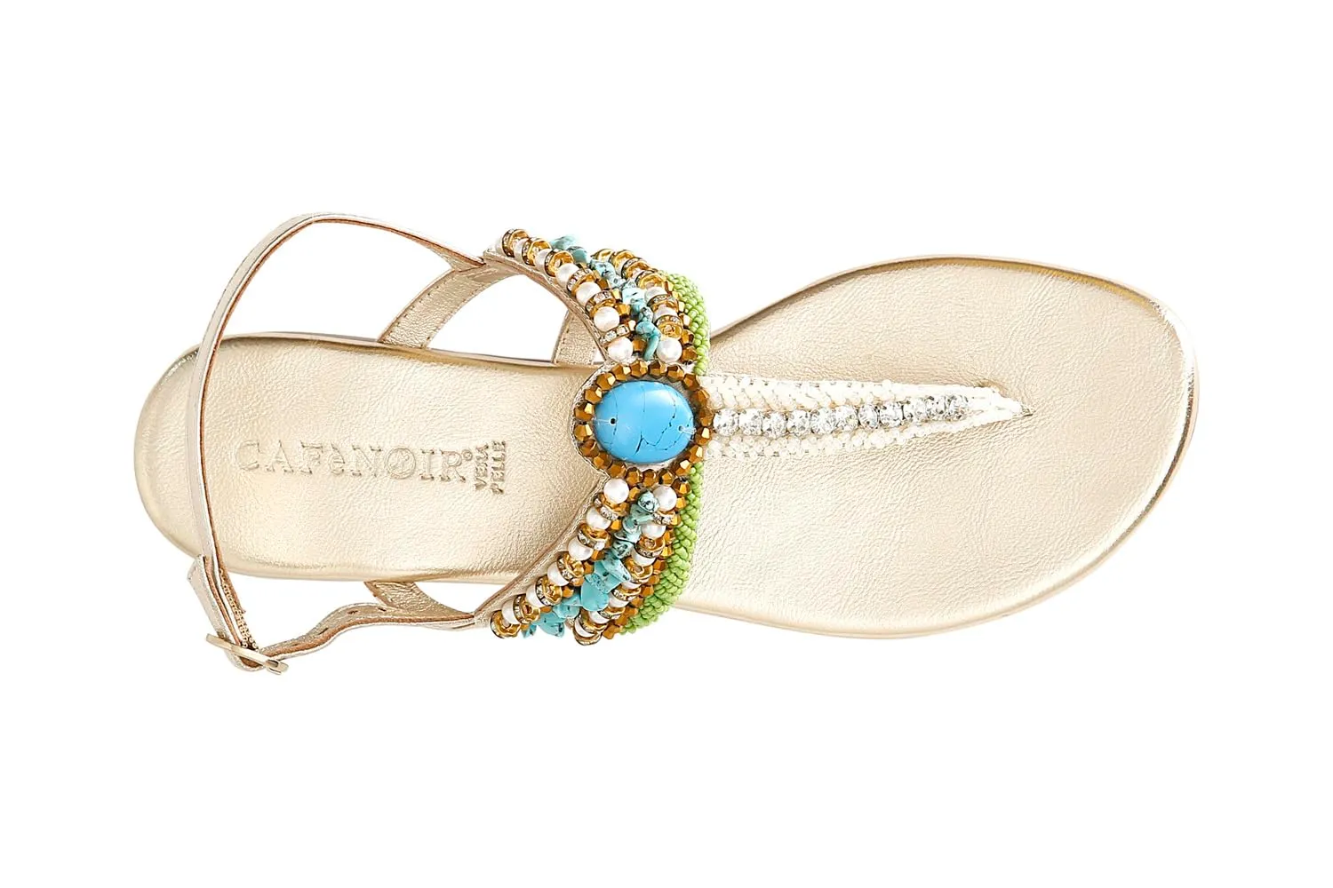 CafèNoir Sandali Infradito Libellula Corallo Tacco 2cm