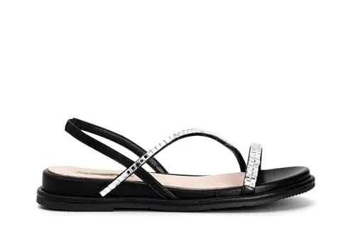 CafèNoir Sandali Asimmetrici Donna Multistrass Sera