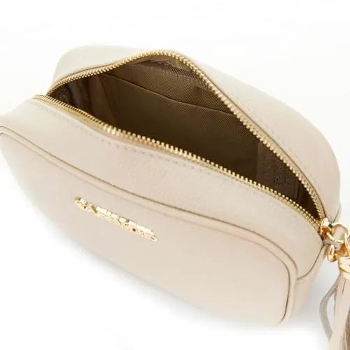 CafèNoir Camera Bag donna pelle martellata nappina