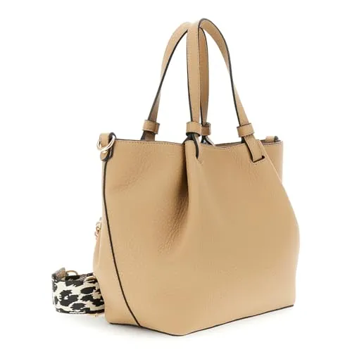 CafèNoir Grana Grossa Shopping Bag Sabbia Catena
