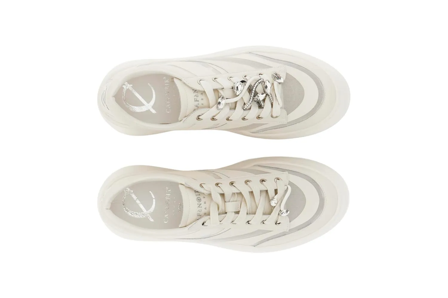 CafèNoir Sneakers Donna Pelle Retina 36 EU Cipria