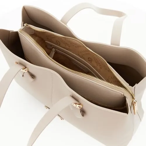 CafèNoir Shopping Bag Effetto Pelle Nude Martellata