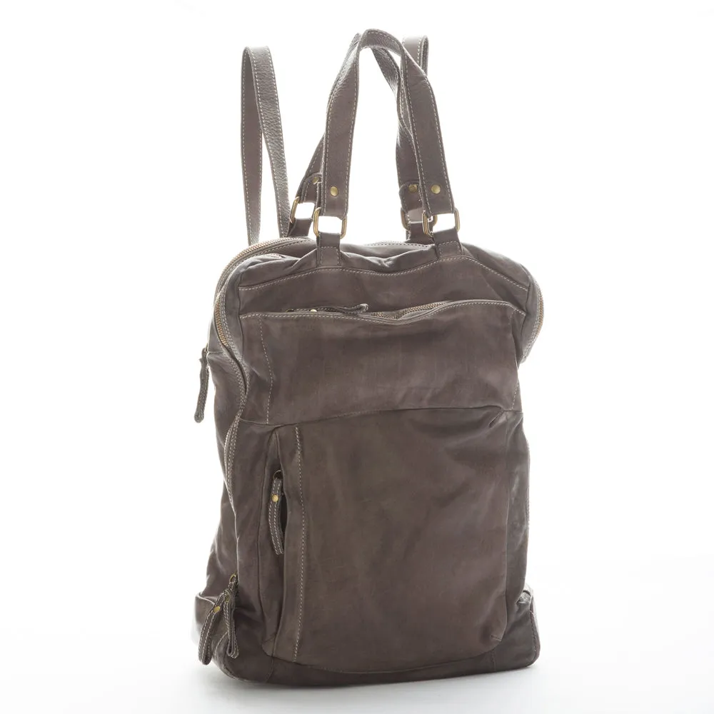 La Via Firenze V134 zaino pelle porta PC conciata