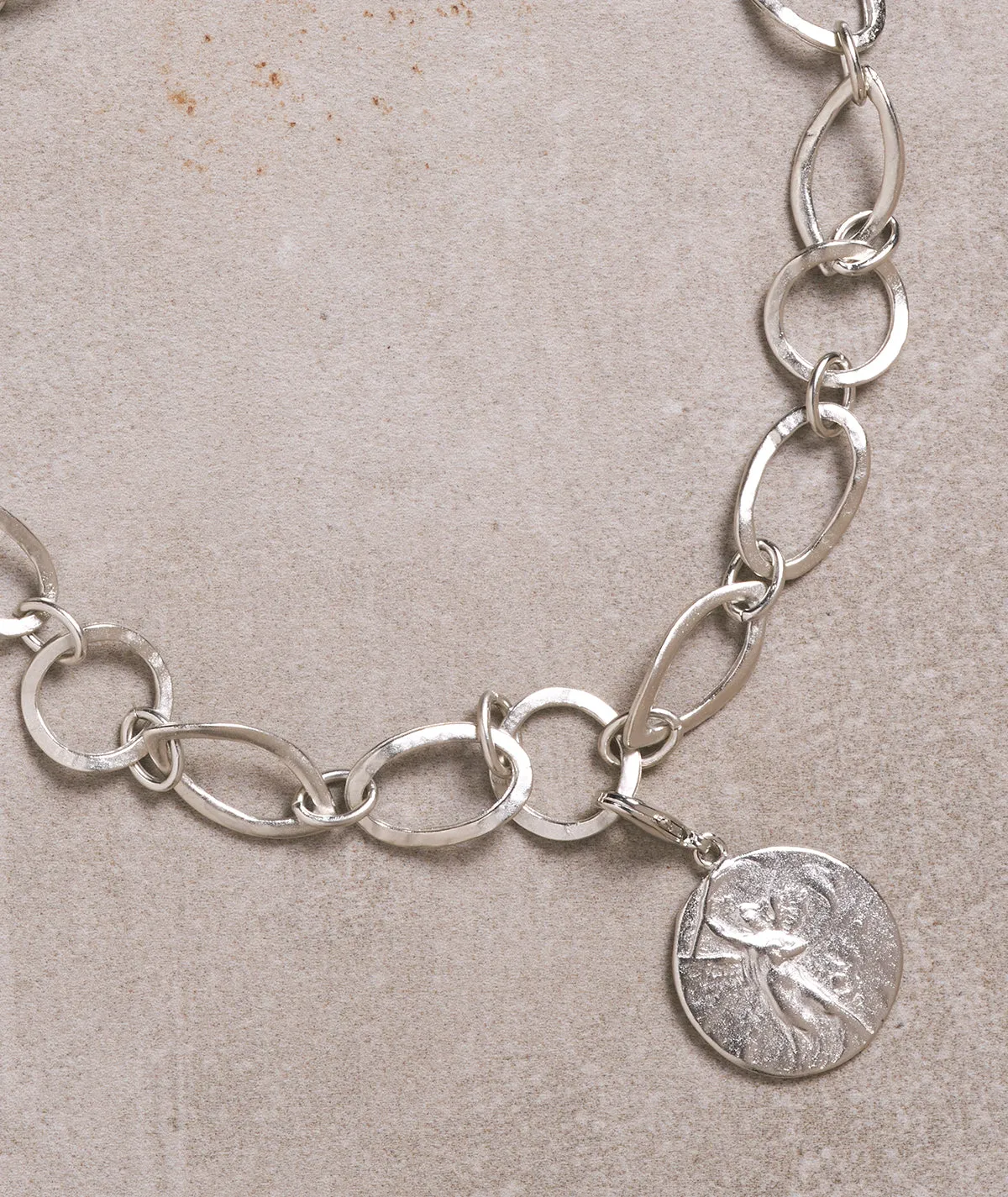 Figus Moneta Silver collana girocollo argento