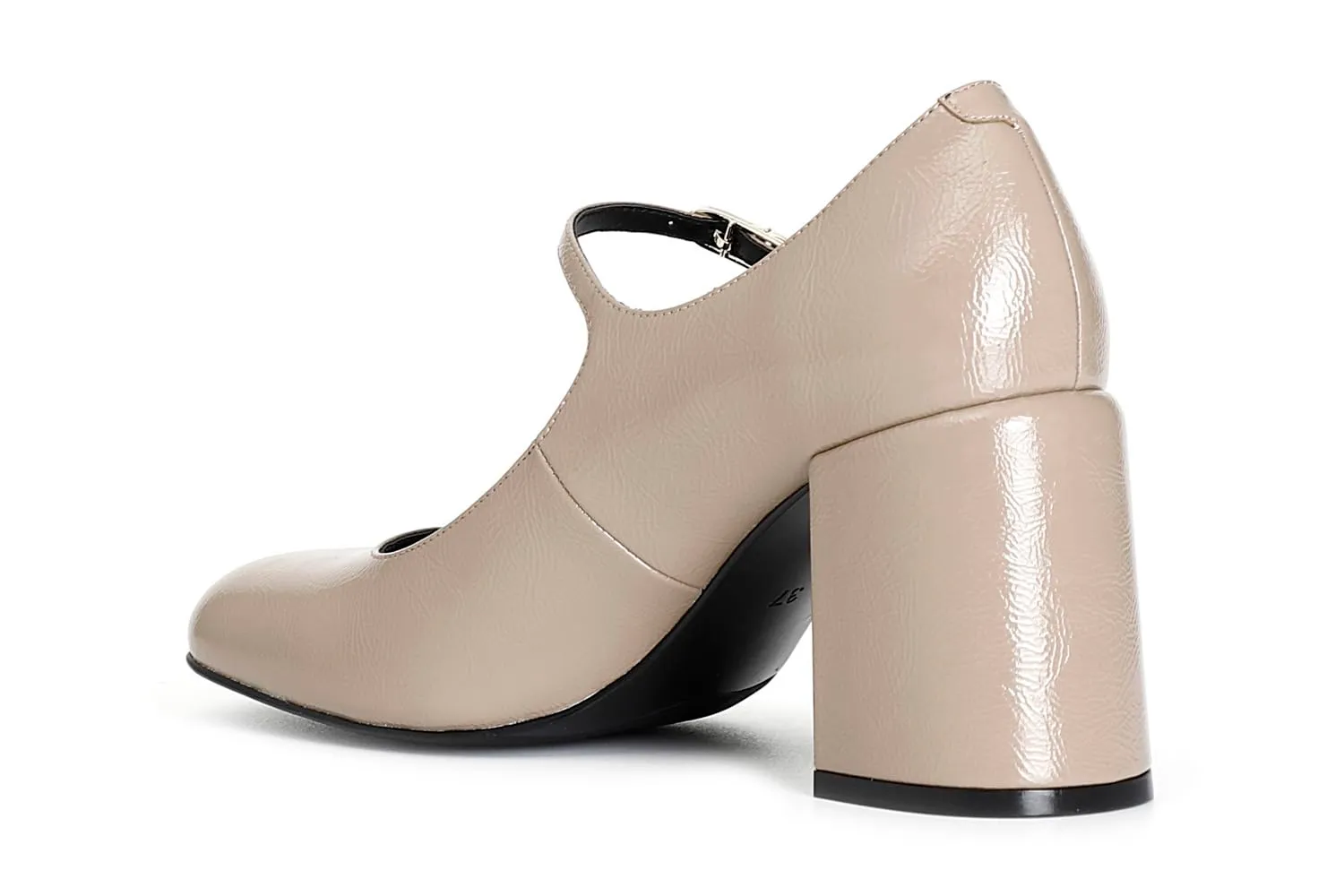 CafèNoir Décolleté Donna Naplak Fibbia Taupe 39 Tacco 80