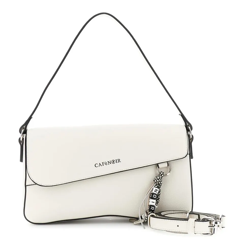 CafèNoir Borsa spalla donna avorio granosa charm