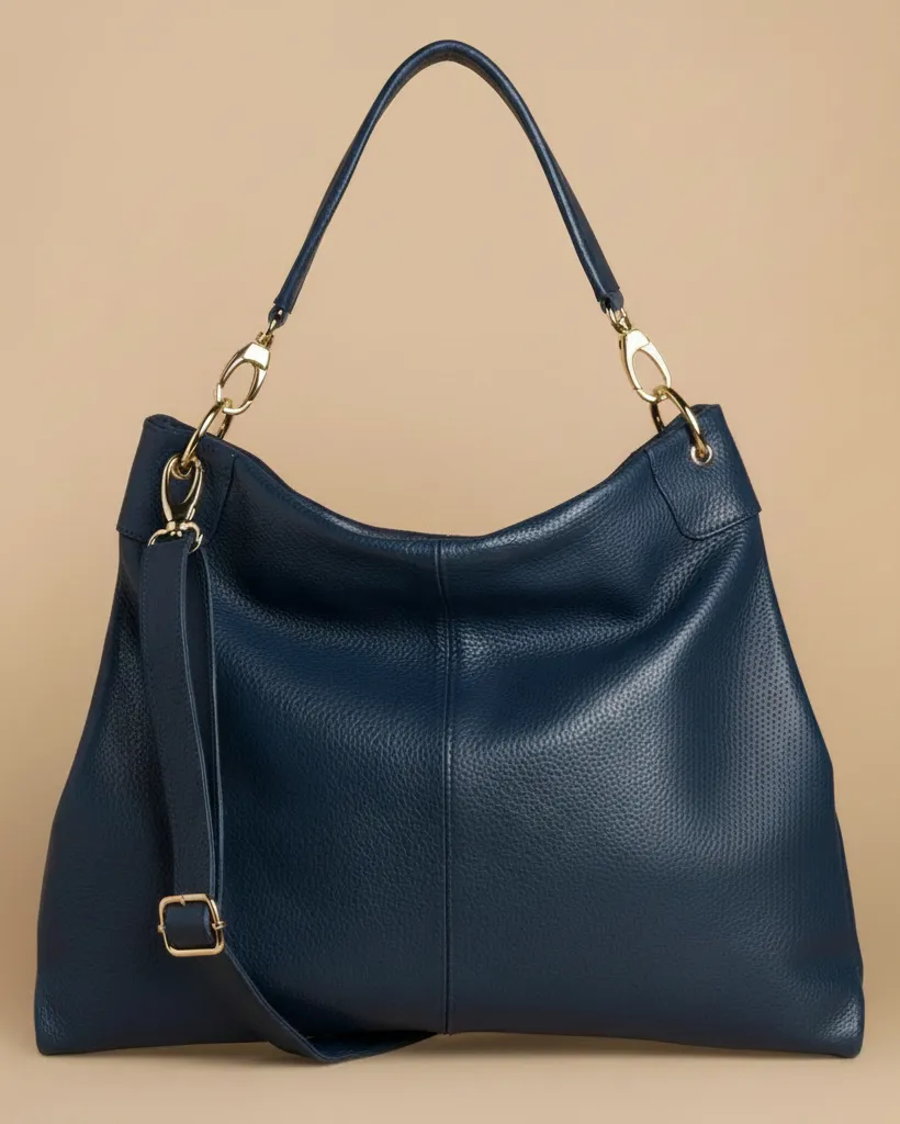 Figus Shoulder borsa a spalla verde inglese pelle