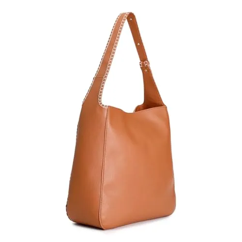 CafèNoir Borsa Sacca Donna Cuoio Onesize Tracolla Infilatura