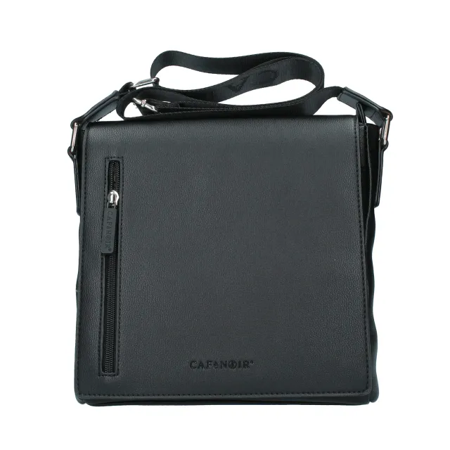 CafèNoir Borsello Uomo Zip Pattina Nero