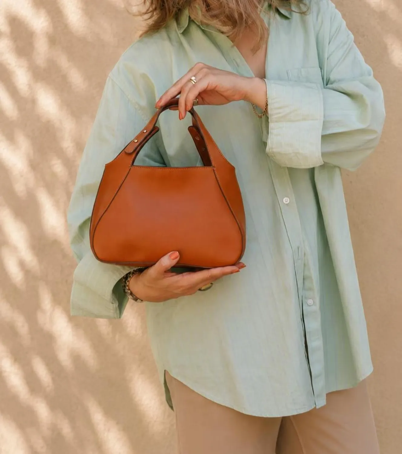 Aigin Milano Leather in Motion borsa pelle piccola