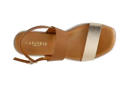 CafèNoir Sandalo Donna Doppia Fascia Bicolore