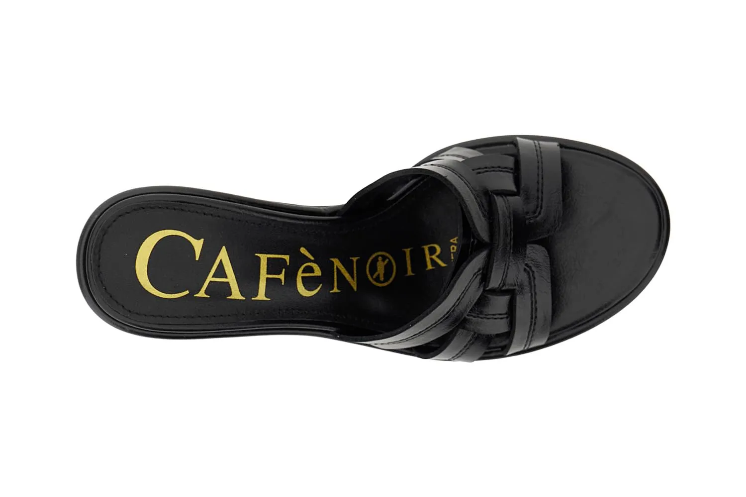 CafèNoir Naplak Sandali Donna Tacco Largo 6 cm