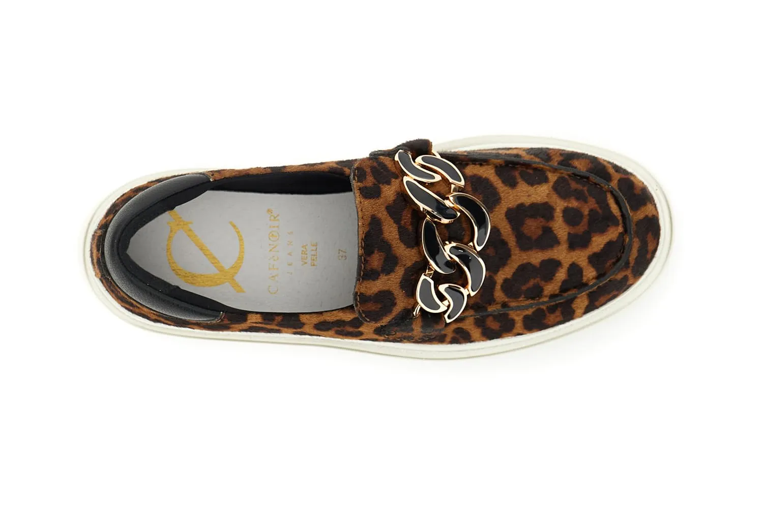 CafèNoir Mocassini Donna Pelle Maculato 39 EU Platform