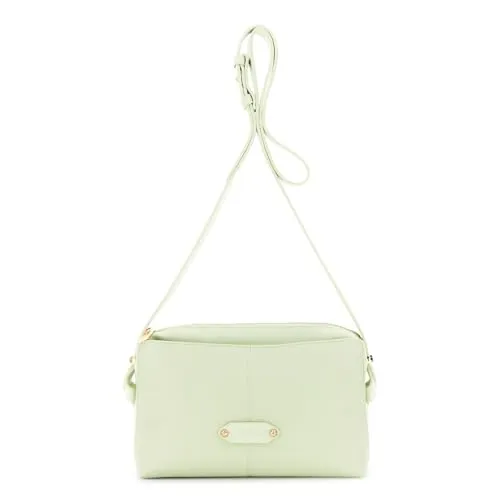 CafèNoir Borsa Tracolla Martellata Verde Donna