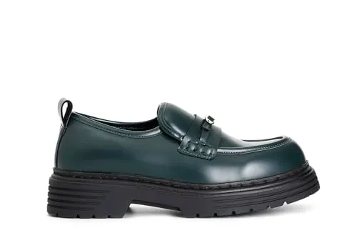 CafèNoir Mocassino Donna Similpelle Spazzolato Nero