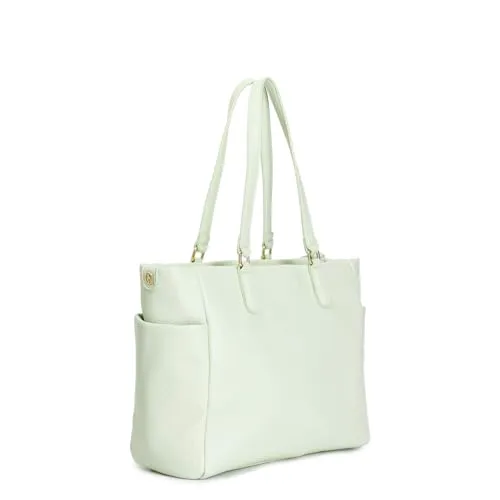 CafèNoir Shopping Bag Ecopelle Grana Grossa con Zip