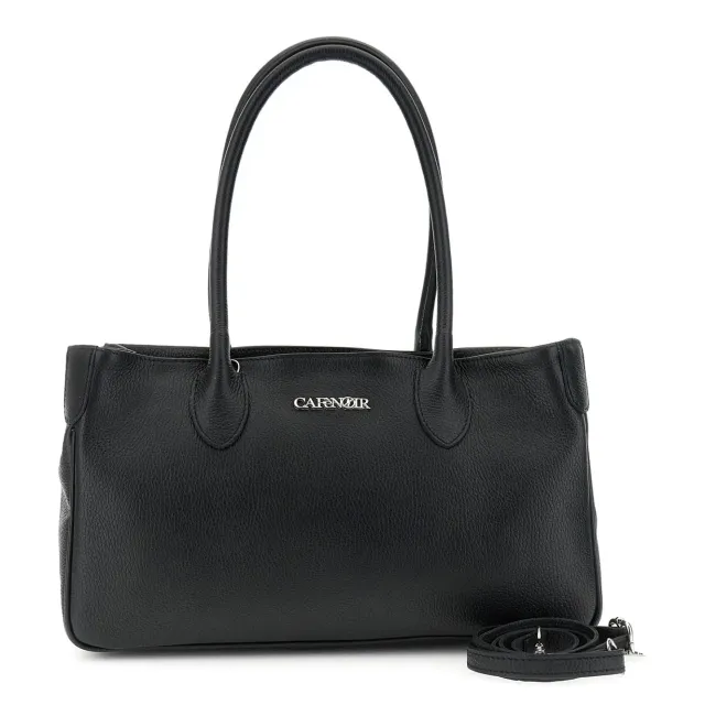 CafèNoir Shopping Bag Pelle Martellata Tracolla