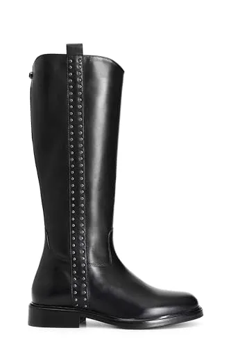 CafèNoir Stivale Donna Pelle con Borchie Laterali