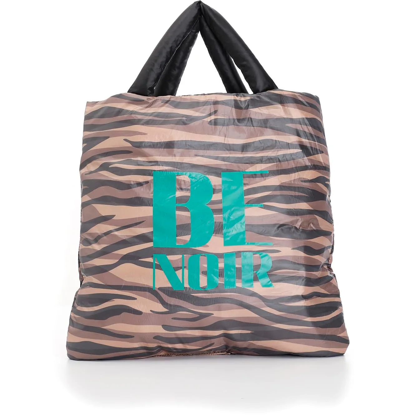 CafèNoir Shopping Nylon Reversibile Nera Be Noir