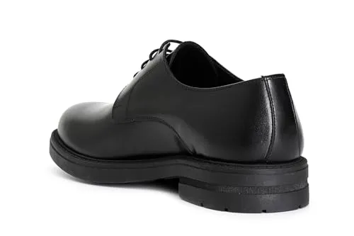 CafèNoir Derby Uomo Pelle Nera Stringata