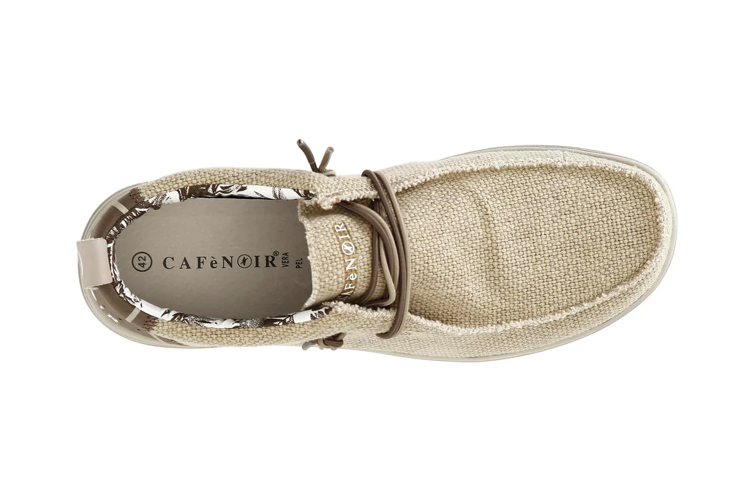 CafèNoir Scarpe Barca Uomo Crema 39