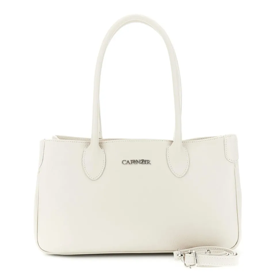 CafèNoir Shopping Bag donna pelle martellata