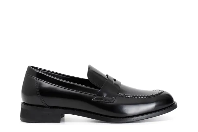 CafèNoir Mocassino Uomo Pelle Abrasivata Soletta Pelle