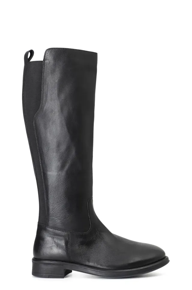 CafèNoir Stivale Donna in Pelle con Cerniera Tacco 30 mm