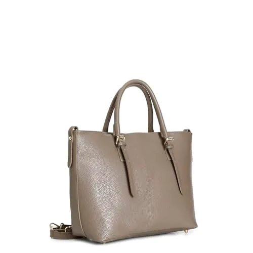 CafèNoir Tote Donna Effetto Scamosciato Granoso Unica
