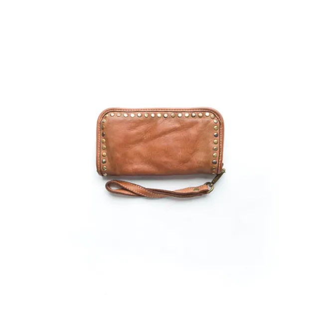 La Via Firenze Butter Collection V006B portafoglio donna cuoio borchie