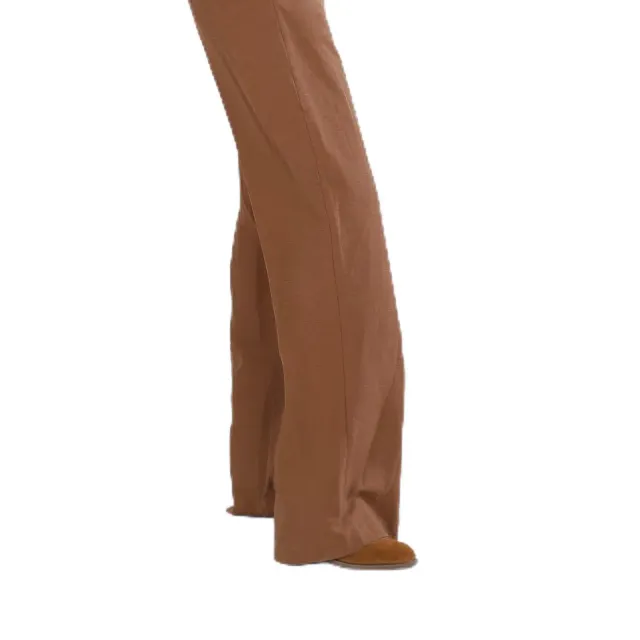 CafèNoir Palazzo Mistolino pantaloni donna tabacco