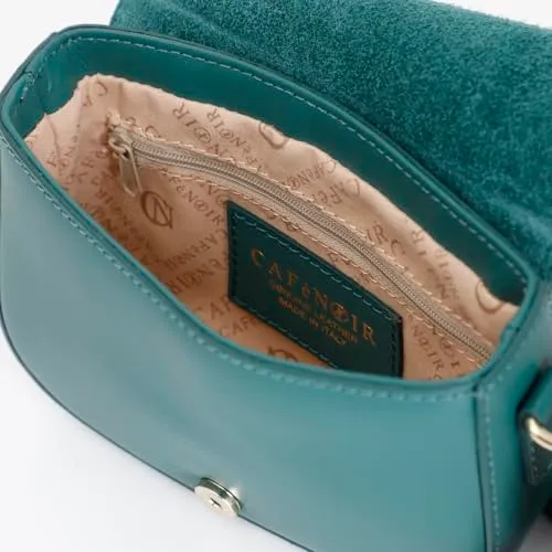 CafèNoir pattina pelle verde fibbia