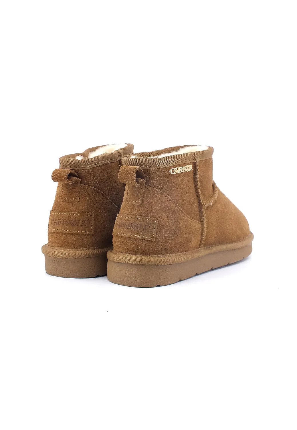 CafèNoir tronchetti scamosciati beige 36