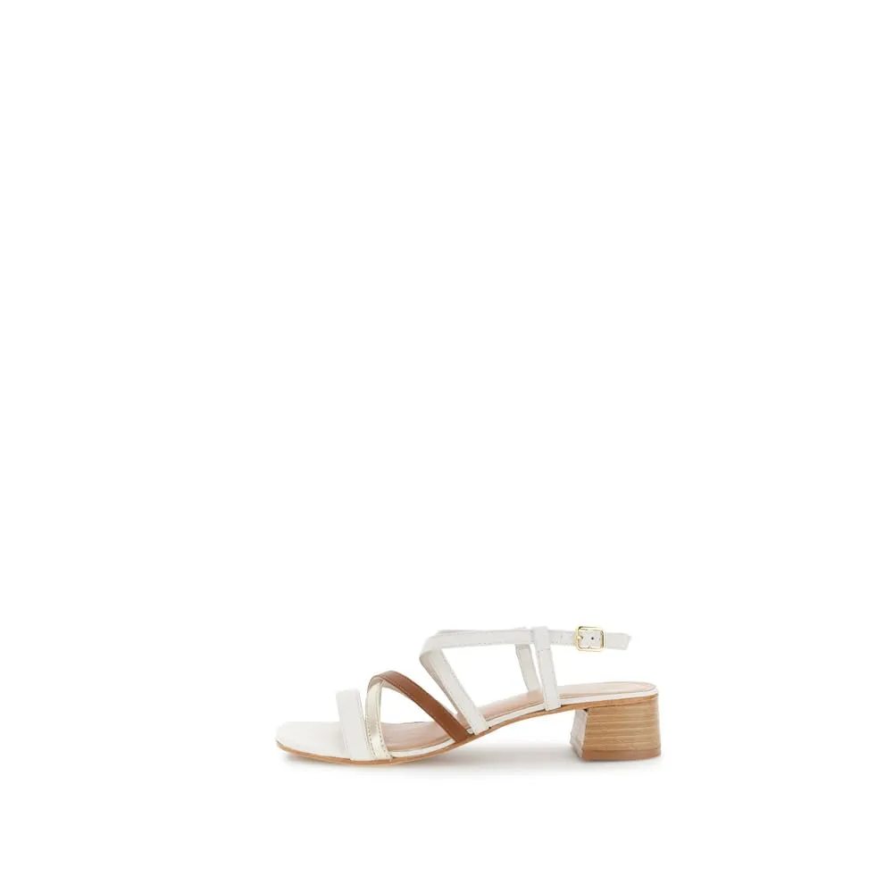 CafèNoir Multifibbie Borchie Sandali Pelle Donna 39 EU