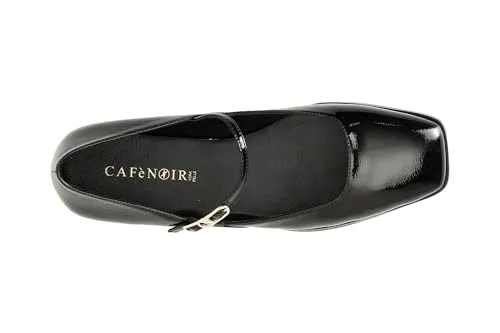 CafèNoir Ballerina Naplak Nera lucida tacco 15 mm