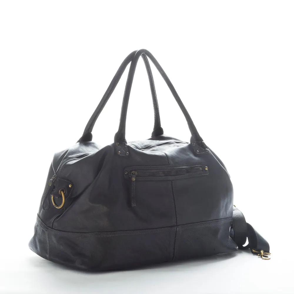 La Via Firenze Butter Collection V074 borsa viaggio cuoio weekend