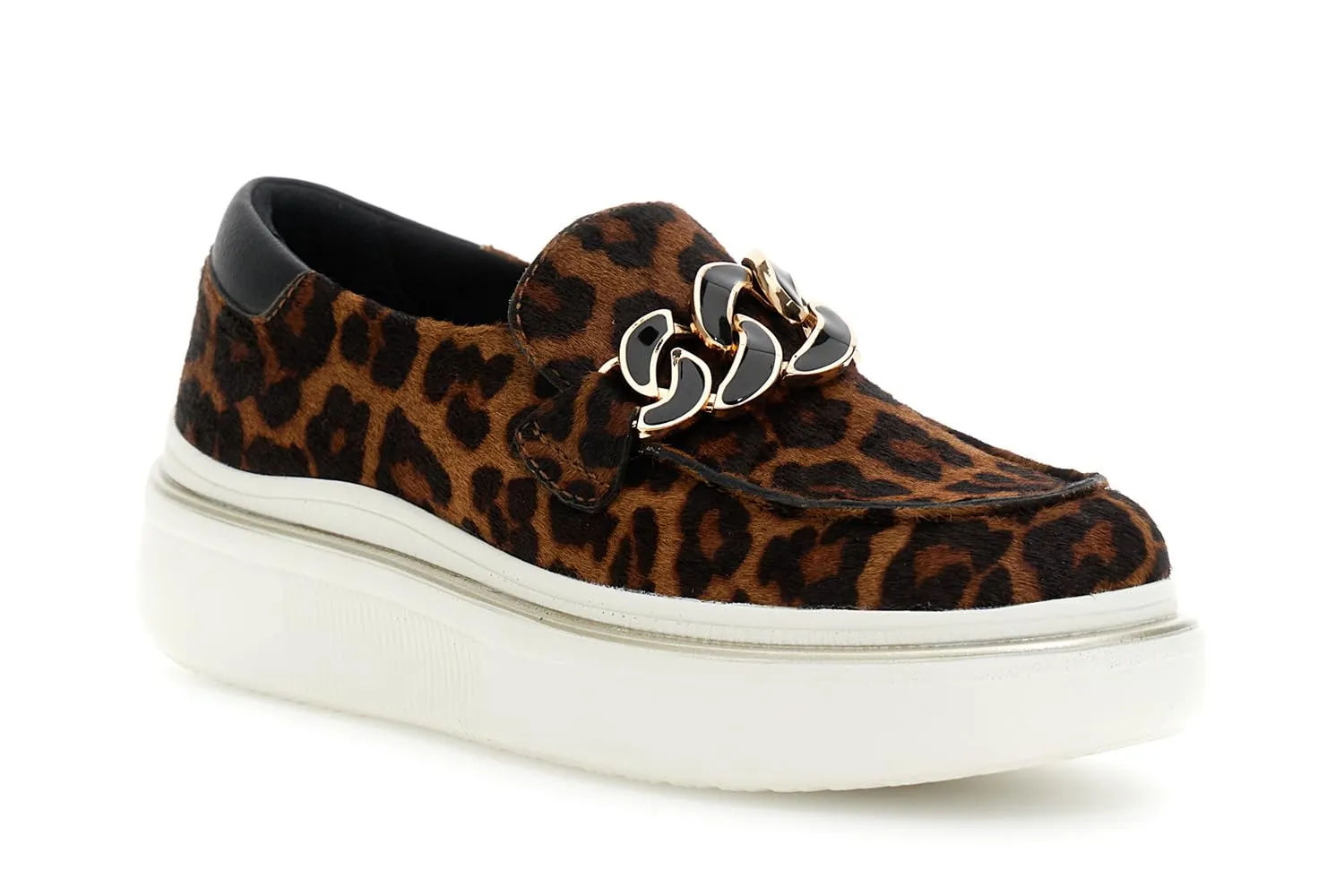 CafèNoir Mocassini Donna Pelle Maculato 39 EU Platform