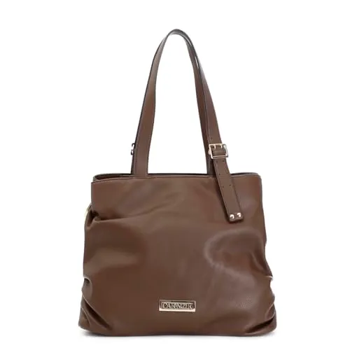 CafèNoir Shopping Marrone Bordature 36x31x14 cm