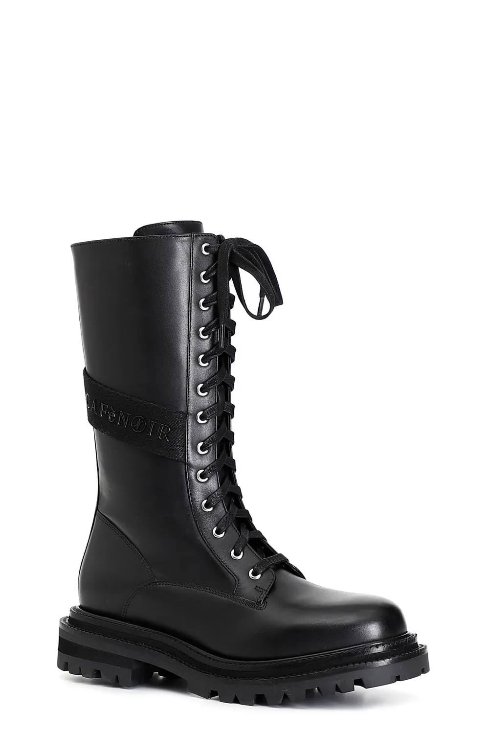 CafèNoir C1FC1105 Stivaletti Donna Pelle Nero Lacci