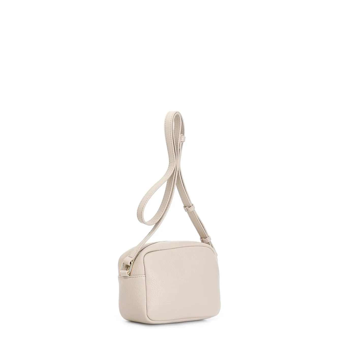 CafèNoir Camera Bag Beige con Charm Metallo