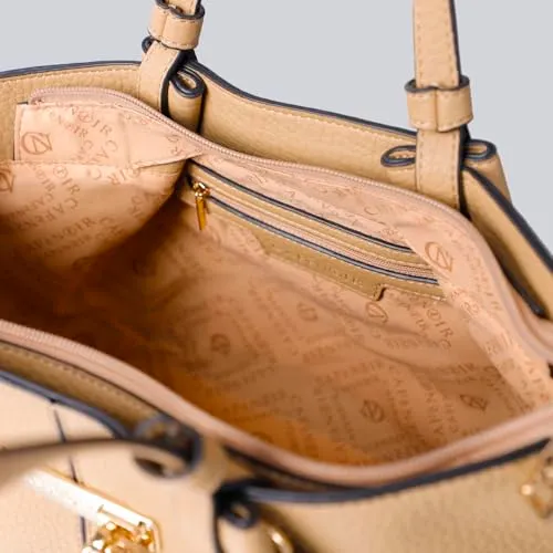 CafèNoir Grana Grossa Shopping Bag Sabbia Catena