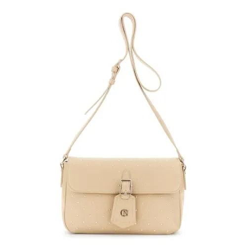 CafèNoir Borsa a Mano Microborchie Nocciola