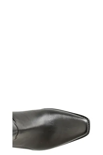 CafèNoir Stivale Pelle Nero texano tacco 55 mm