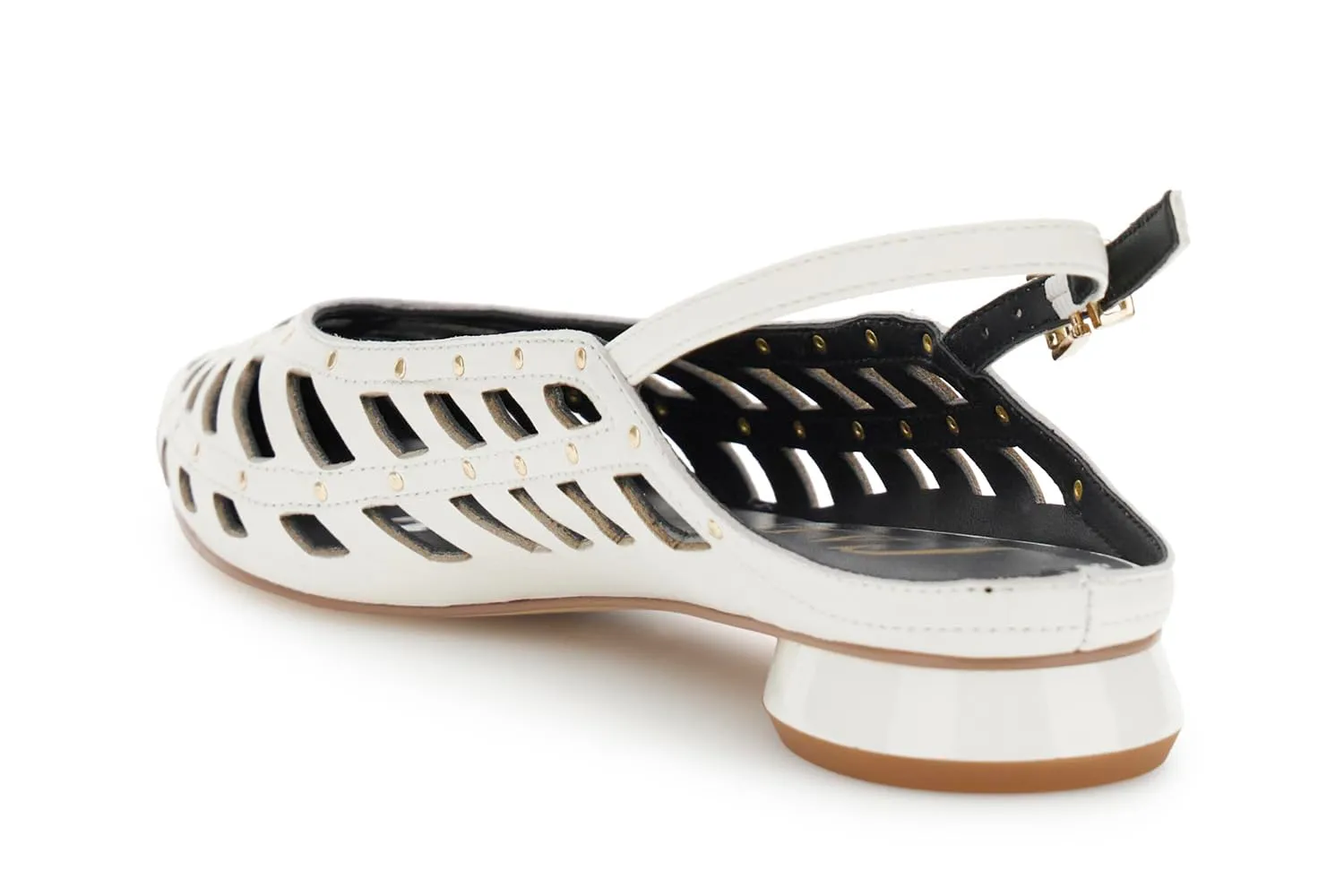 CafèNoir Slingback Donna Nappa Bianca 36