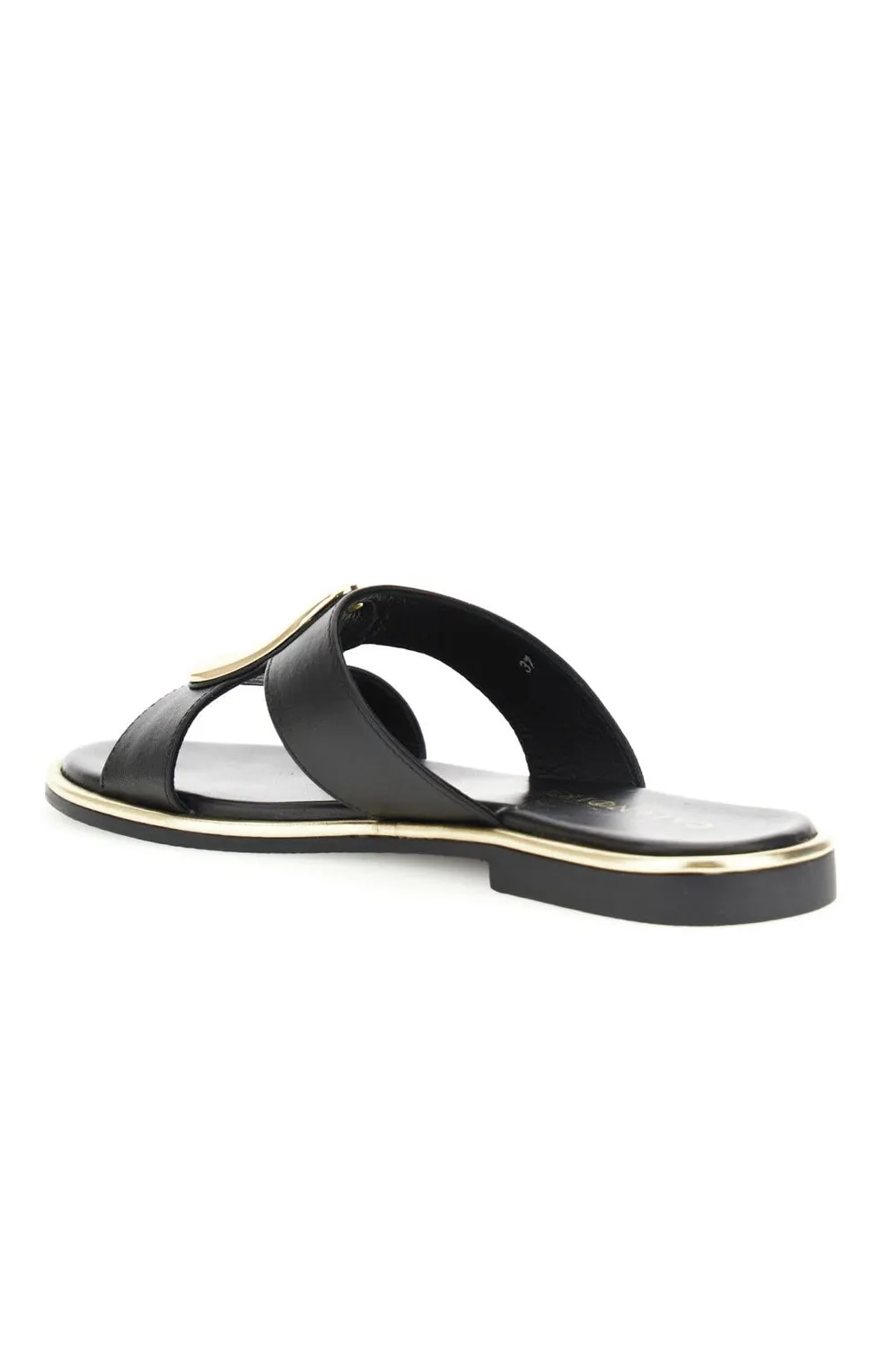 CafèNoir ciabatta pelle donna 39 EU tacco basso