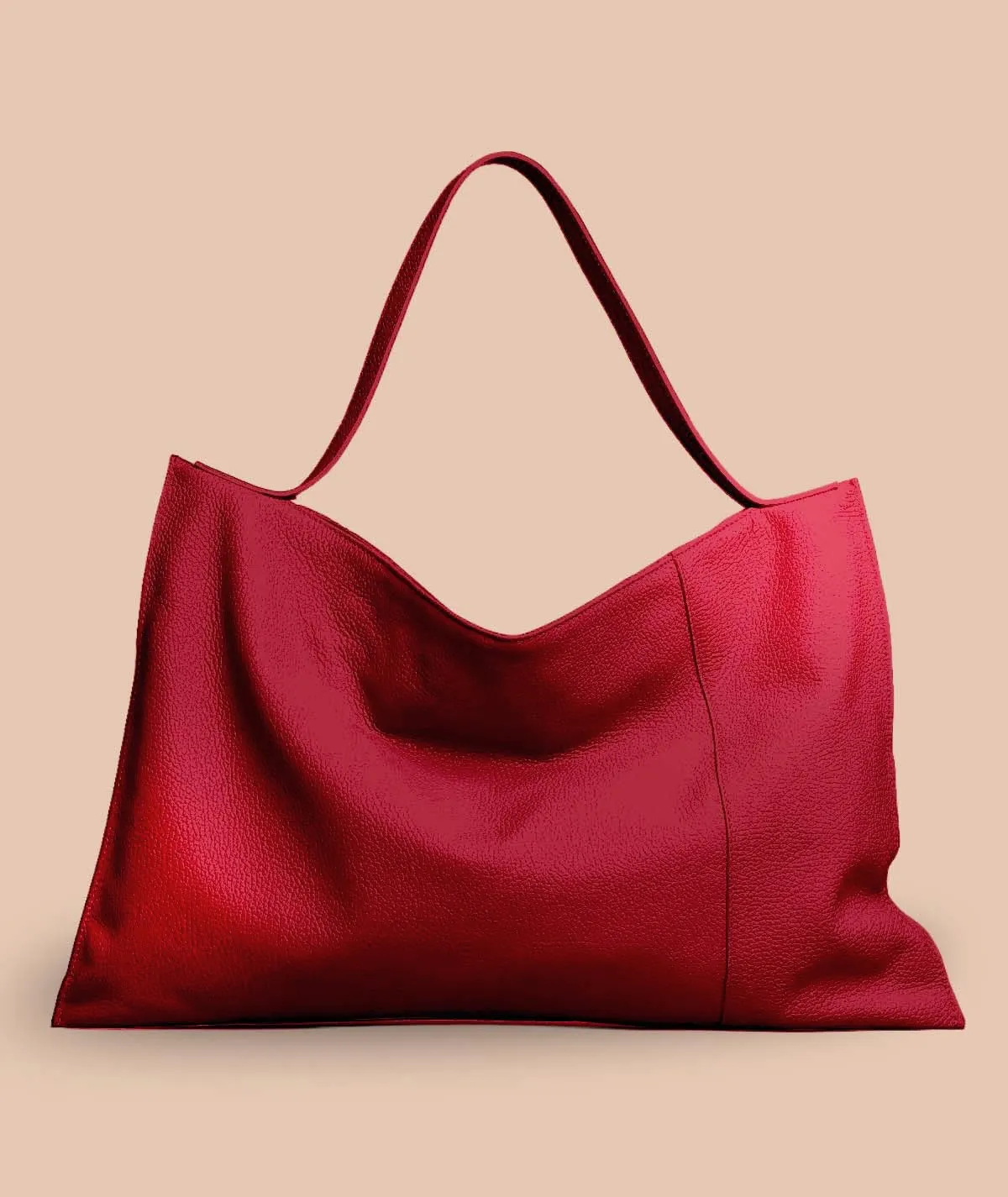 Figus Minimal shopper pelle nera laptop 14