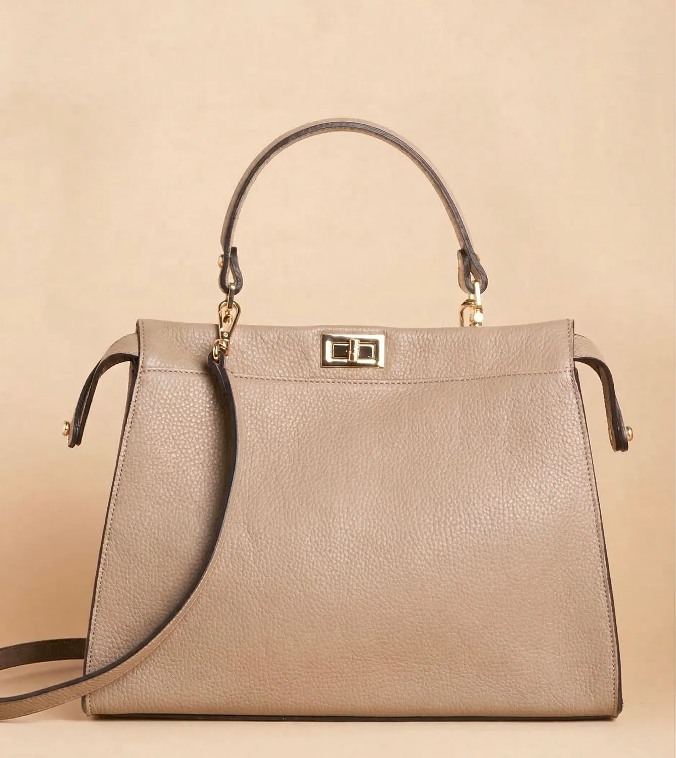 Figus ExtraSoft borsa pelle nappa Senape